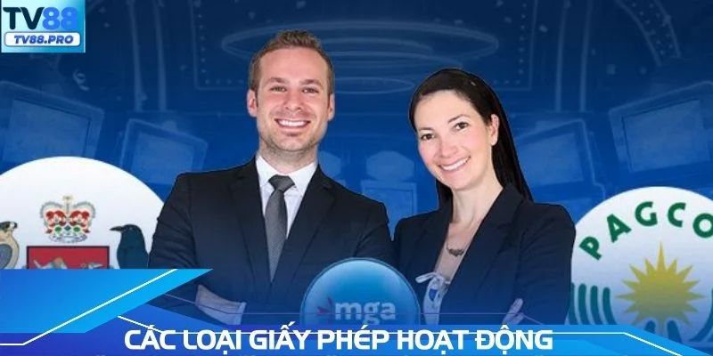 Các loại giấy phép hoạt động bảo chứng thương hiệu