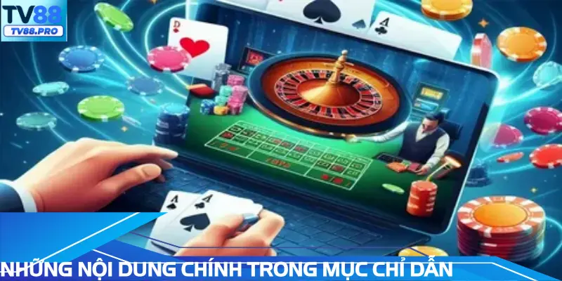 Những nội dung chính trong mục chỉ dẫn