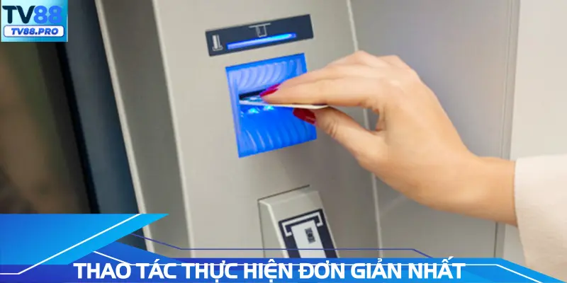 Thao tác thực hiện đơn giản nhất tại trang chủ