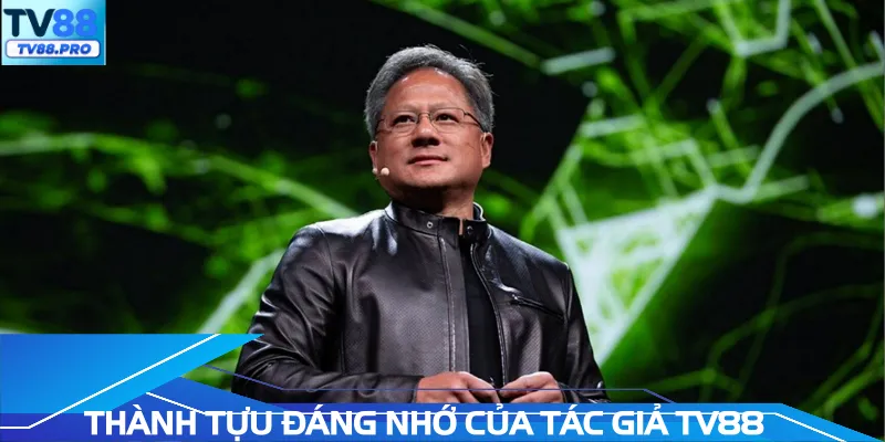 Tác giả đã đạt được nhiều thành tựu đáng nhớ